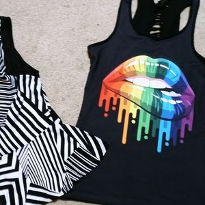 Size large tank tops